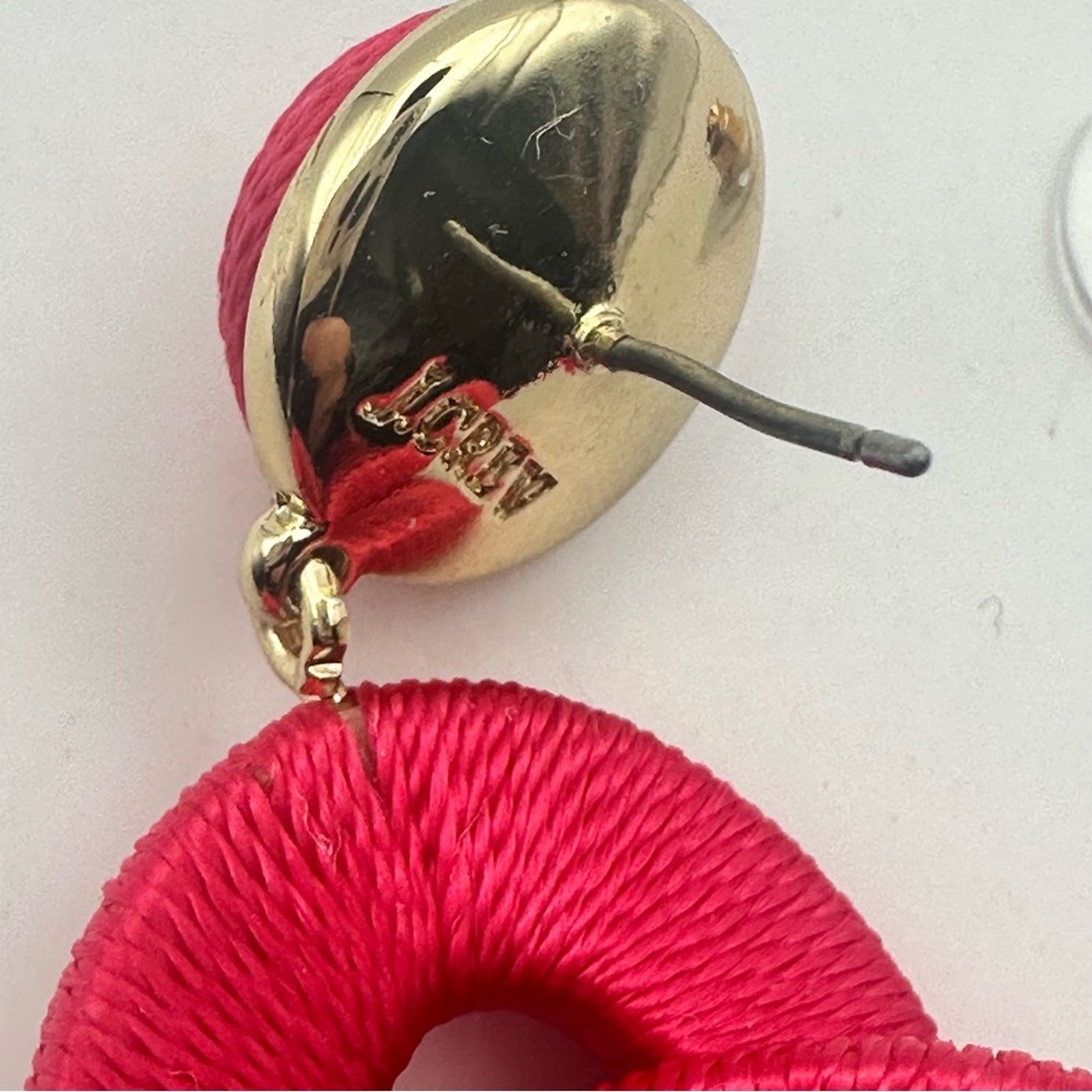 J Crew Interlocking Hoops Earrings Dangle Hoop Ca… - image 9