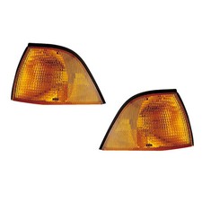 Parking Corner Signal Lights Pair Set For 92-99 Bmw 3 Series E36 Coupe