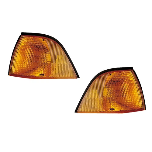 Parking Corner Signal Lights Pair Set for 92-99 BMW 3 Series E36 Coupe
