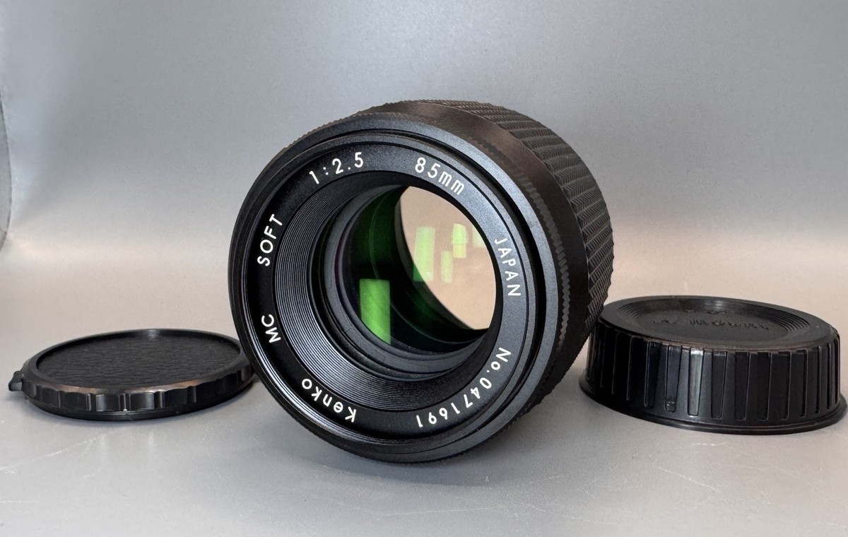 ★新品同様★ KENKO  MC SOFT 85mm F2.5　M42マウント N MINT] Kenko MC Soft 85mm f/2.5 Lens For M42 w/ Nikon F Mount