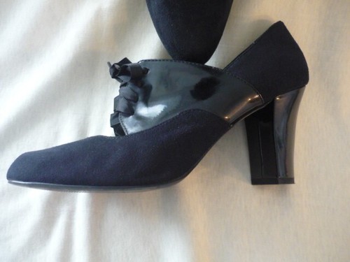 Liz Claiborne Damen-Pump Größe 9M Carletta schwarz 3,5-Zoll-Absatz - Bild 11 von 16