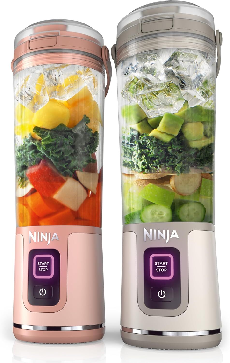 Ninja BC155PS Blast Cordless Portable Blender 18oz Two-Pack-image
