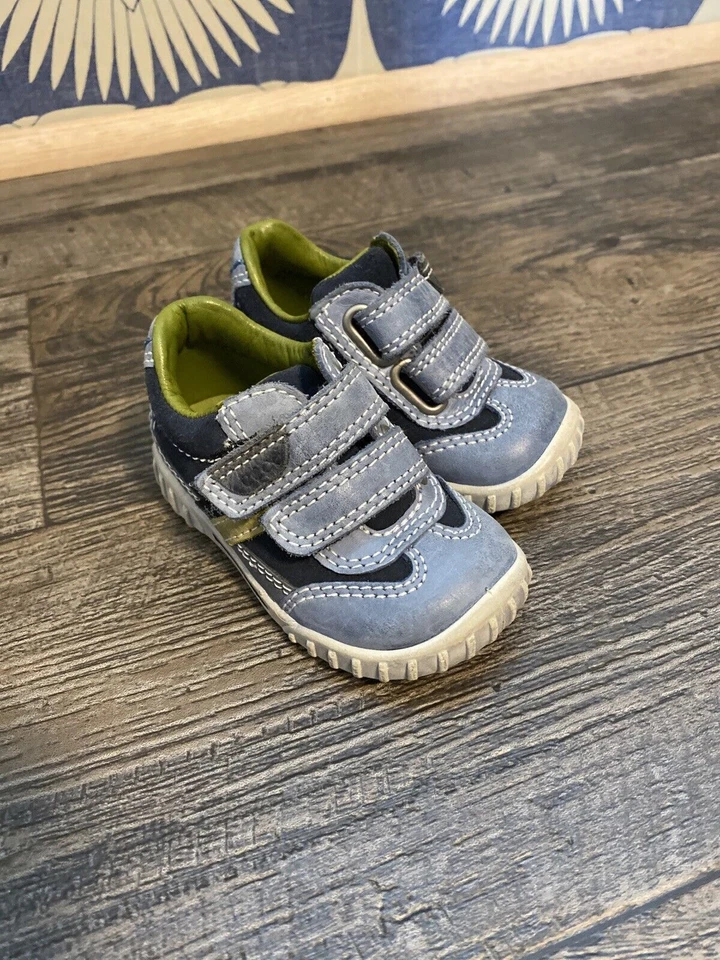 Excelente ZAPATO ECCO MIMIC AZUL TALLA EU 19 US 4-4.5 Informal Niños Foto 2 de 4