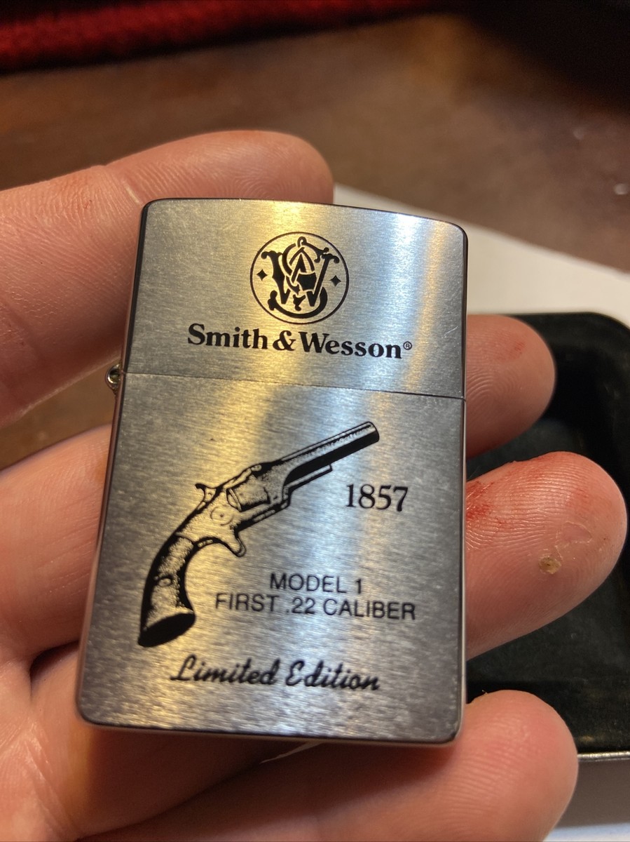 Vintage Smith & Wesson Limited Edition Zippo Model 1 First 22