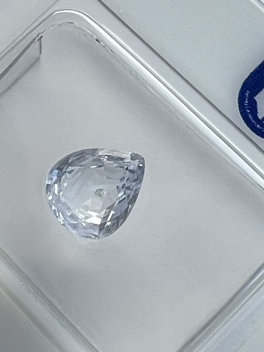 Sri Lanka Faint Blue Sapphire - 1,42 Carat- original ALGT Report and sealed - Bild 5 von 8