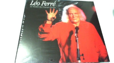 Léo Ferré Au Théâtre Des Champs-elysees 1984 3 CD set Brand New Sealed
