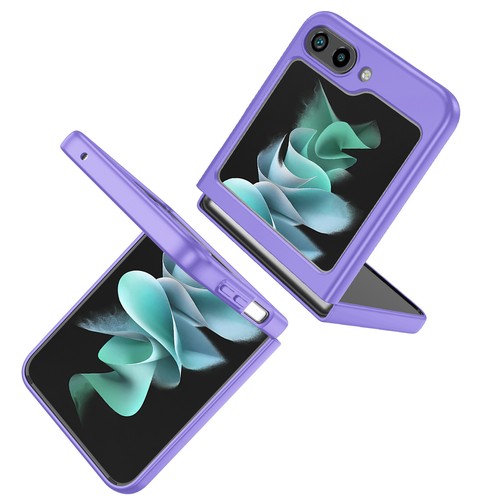 Smukłe etui magnetyczne do Samsung Galaxy Z Flip 6/5/4/3 Metalowy uchwyt pierścieniowy Kickstand - Zdjęcie 7 z 24