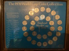 THE 1970 WORLD CUP COIN COLLECTION FROM ESSO - 30 COINS 