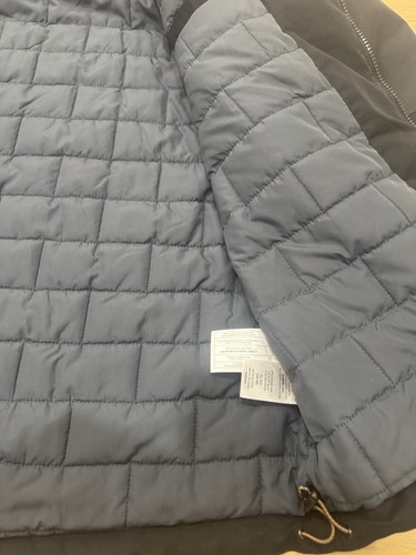 Free Country Men’s Appalachian Mid Weight Coat/Jacket Jet Black Zip Pockets XL - Picture 11 of 20