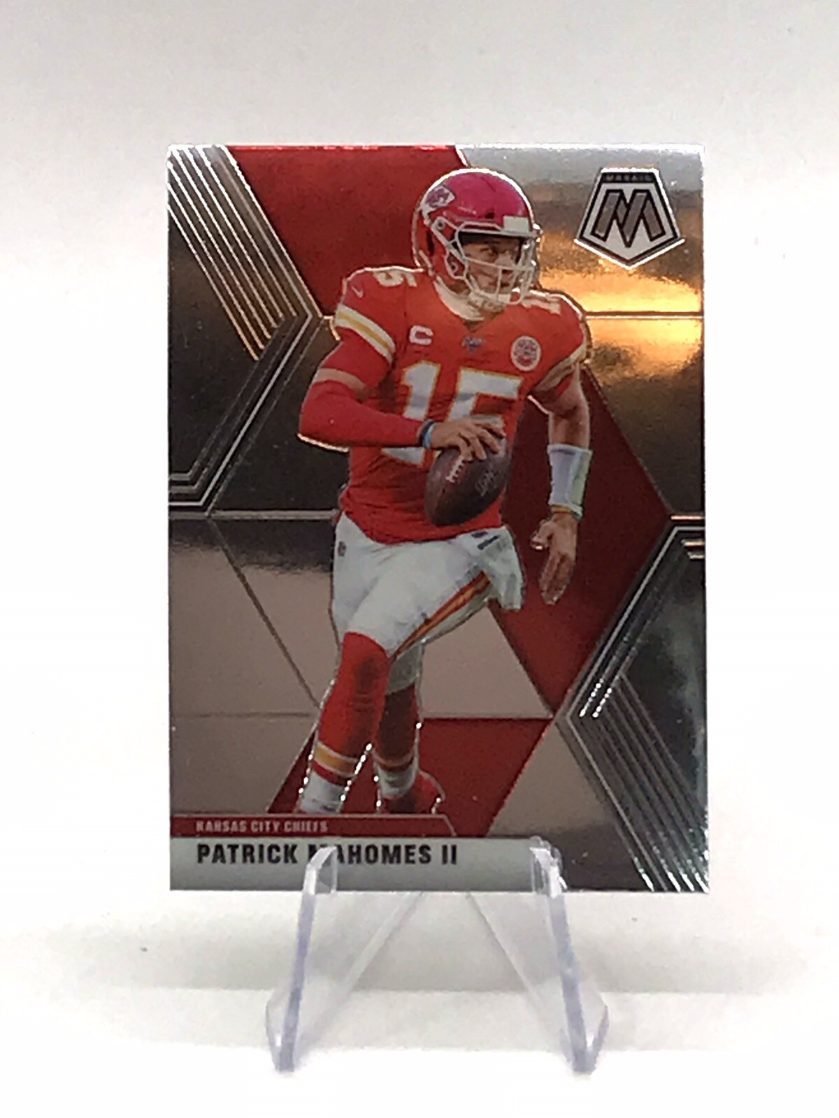 PATRICK MAHOMES MOSAIC SILVER 2020 PANINI #1 KANSAS CITY CHIEFS FOOTBALL NFL