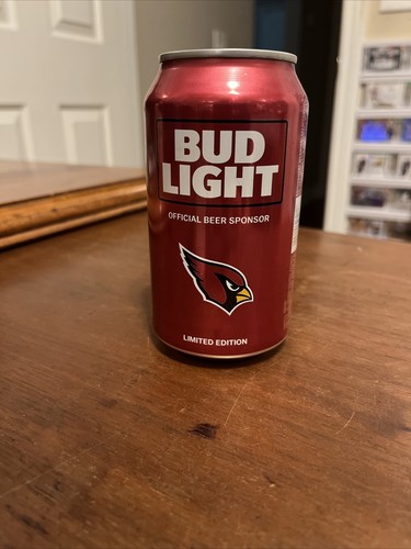 Bud Light NFL Beer Can Arizona Cardinals - Foto 2 di 2