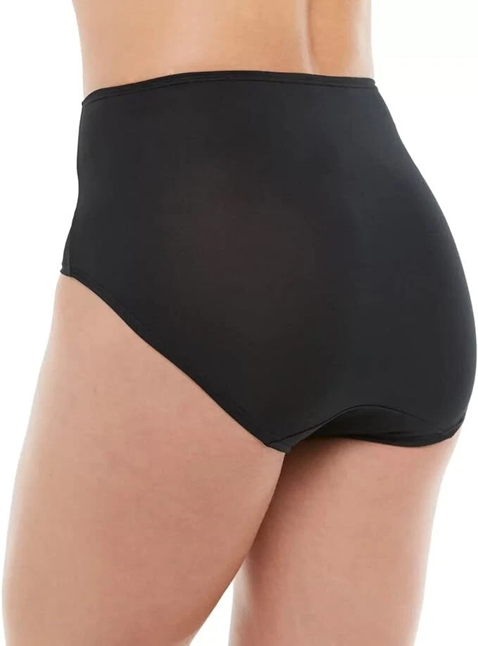 12 Pack Fruit of the Loom Tag Free Smoothing MICROFIBER Brief Panties Sz - 9 - Image 4 of 4