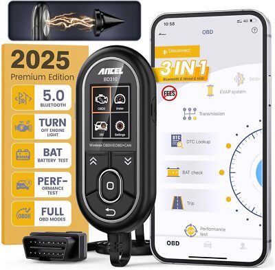 ANCEL BD310 OBD2 Scanner Bluetooth Diagnostic Tool Car Code Reader Check Engine