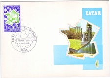 DATAR FDC 1978 Landscape Planning Geography Maximum Map France