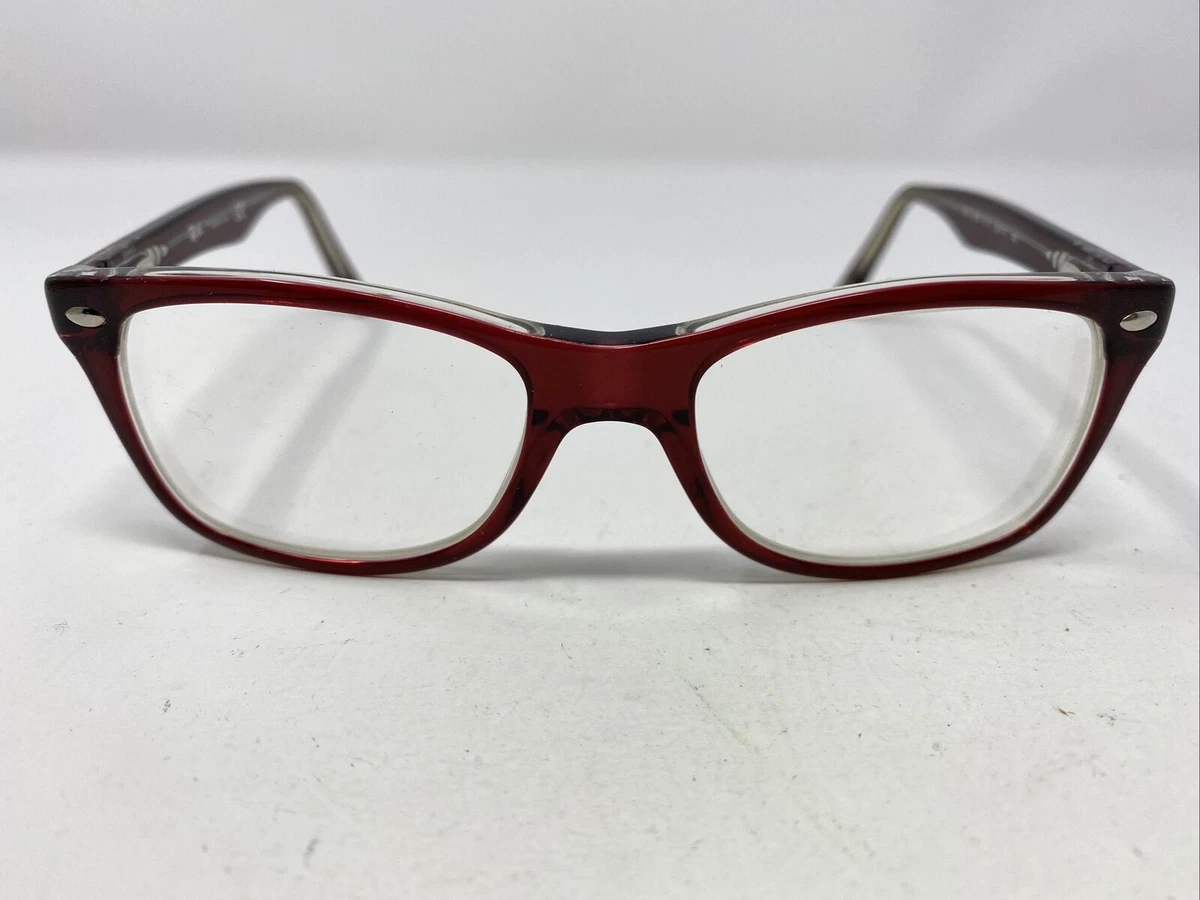 Ray ban sales burgundy frames