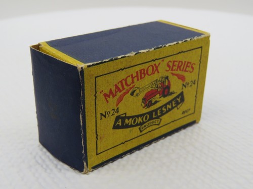 1956 Moko Lesney Matchbox #24 Weatherill Hydraulic Excavator metal w/Orig. Box - Picture 13 of 14