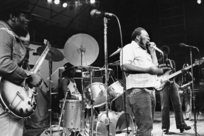 James Cotton US Blues Mundharmonika Spieler und Sänger 4x6 Foto