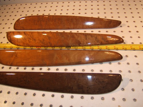 Jaguar 2002 X Type Sedan 4 doors Light WOOD nice Genuine OE 1 set of 4 Covers - Picture 6 of 12