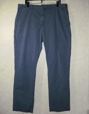 Polo Ralph Lauren Polo Pants Chino Stretch Straight Fit Men 38/34 Blue Flat F