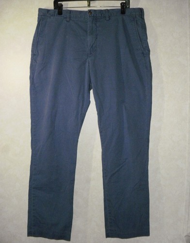 Polo Ralph Lauren Poloshirt Chino Stretch Straight Fit Herren 38/34* blau flach F