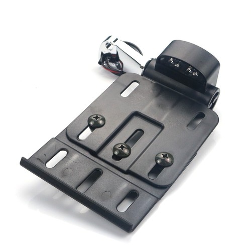 Folding LED Side Mount License Plate Bracket for Harley for Sportster XL883 1200 - Picture 9 of 10