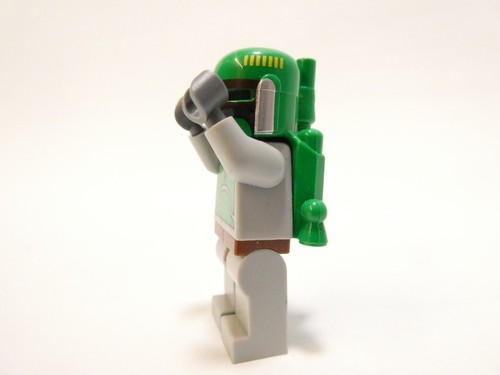 LEGO STAR WARS BOBA FETT – BLUISH GREY MINIFIGURE SLAVE I 6209 SW0002A NEW RARE - Picture 5 of 7