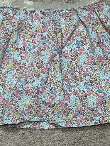 Carters Girls Skirt Size 7 Multicolor Floral Print Elastic Waist Built in Shorts - Picture 4 of 9