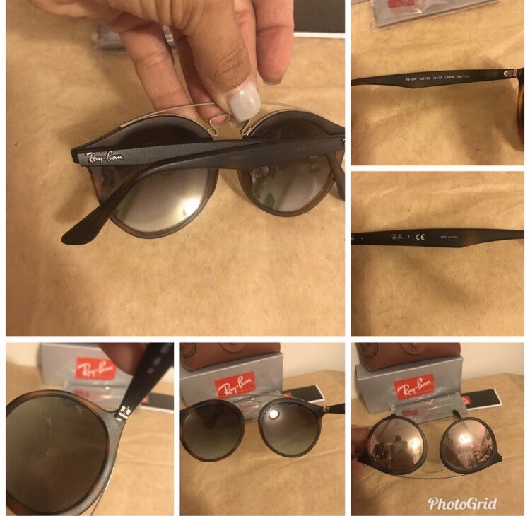 ?% Authentic Ray Ban Metallic Mirror Sunglasses 100% Authentic Ray Ban Metallic Colorful Mirrored Sunglasses  main image 2