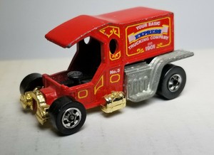 hot wheels t totaller 1976 red