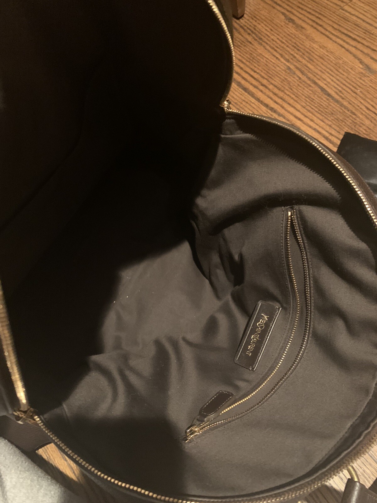 Borsa grande Saint Laurent M (marrone)
