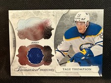 2023-24 Upper Deck Artifacts Hockey Tage Thompson #TS-TT Treasured Swatches