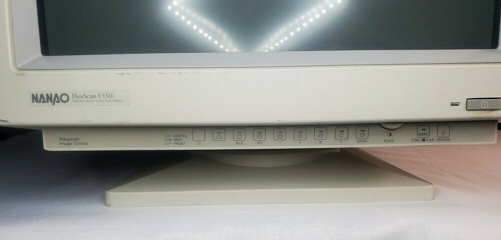 NANAO17インチ トリニトロンブラウン管モニターFlexScan 56T・S NANAO17インチ トリニトロンブラウン管モニターFlexScan 56T・S