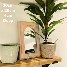 Indian Wall Mirrors - Distressed Wooden Temple Mirrors  6 Exclusive Designs