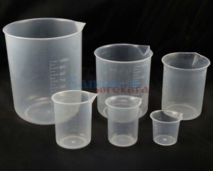25 50 100 250 500 1000ml Measuring Cup Graduated Plastic Beaker Multiple Ebay