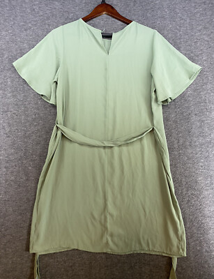 shein mint green dress Derella Back Cut Out Tiered Maxi Dress main image 0