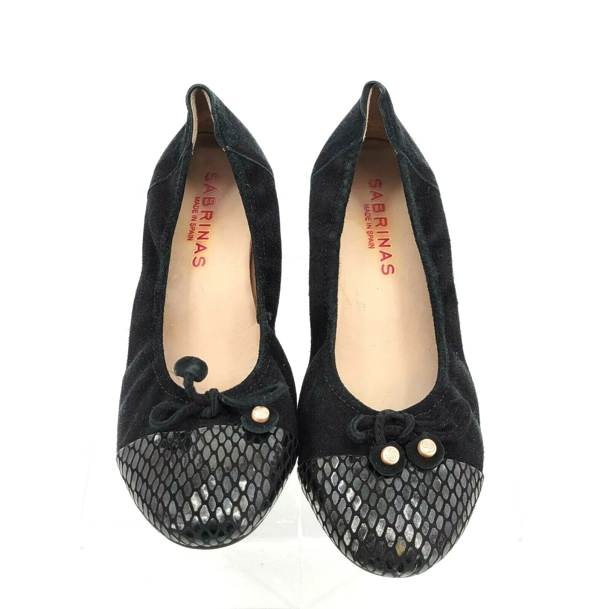 Flats with shop wedge heel