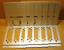*LOT OF 8* CADDY H6 Outlet Box Mounting & Back Support For 6" Metal & Wood Studs
