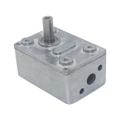 4632 Vollmetallgetriebe Turbo Schnecke Motor Geschwindigkeitsreduzierung Geschwindigkeitsreduzierung Reduzierstück Fr JGY370 - Bild 5 von 12