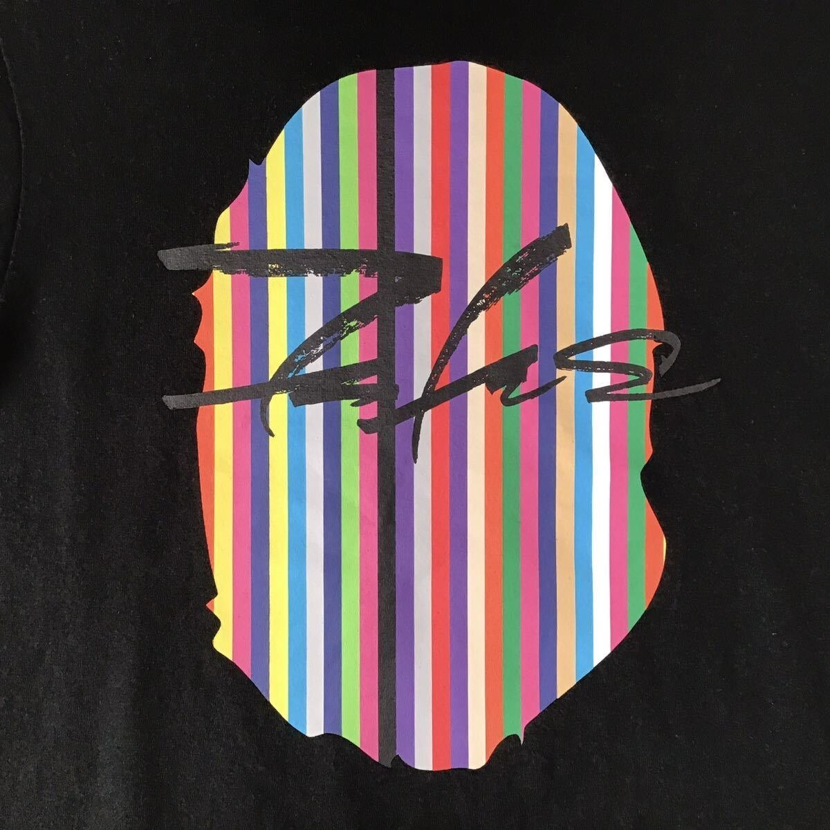 BAPE × Futura NW 20th anniversary T-shirt a bathing ape NIGO Black