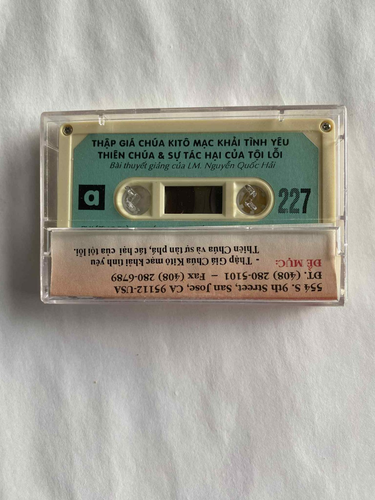 Tieng Vong Tinh Thuong Thap Gia Chua Kito Mac Khai Tinh- 227 Cassette Acceptable - Picture 7 of 7