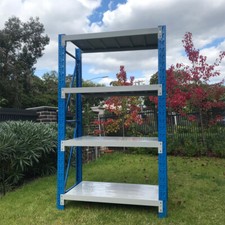 1.8M Height x 1.2M Length Metal Warehouse Racks Workshop Shelving Garage Shelves