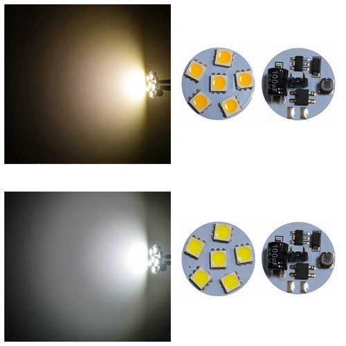 Bombillas LED G4 2W/3W/6W pines traseros pines laterales foco regulable reemplazo lámpara halógena - Imagen 6 de 14