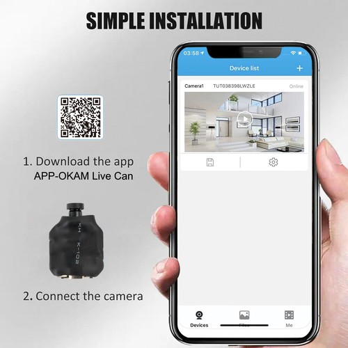 Wifi HD 1080P modulo fai da te telecamera di sicurezza ricaricabile mini telecamera kit zoomabile - Foto 9 di 24
