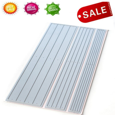 Slim Stripe Frame Plate Metal Cutting Dies Scrapbooking Embossing Stencil Crafts