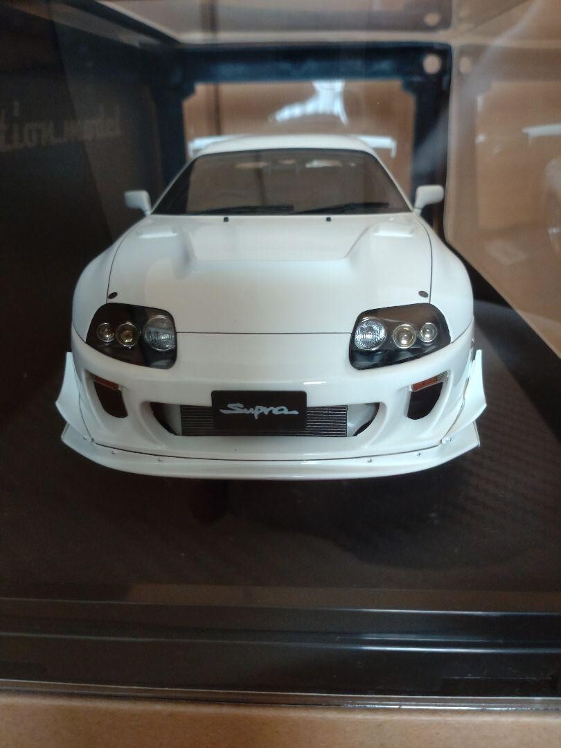 1/18 Ignition Model Toyota Supra JZA80 RZ White w/ Box From