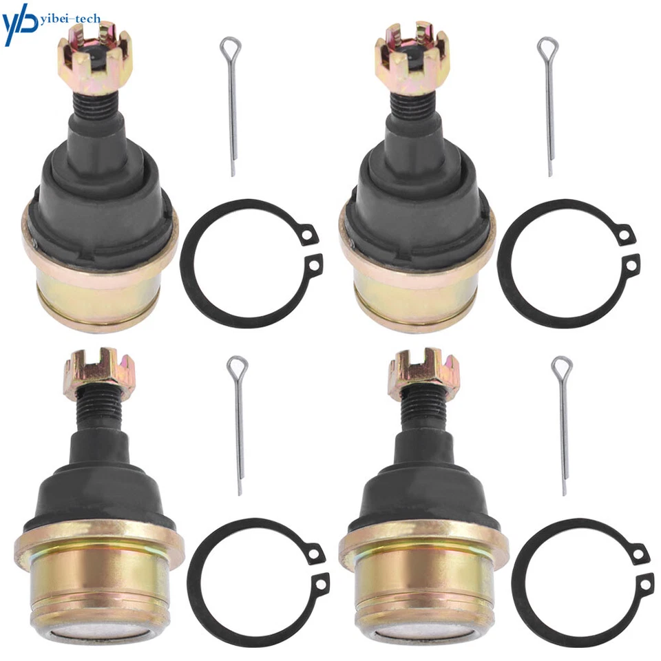 4x rótulas superiores e inferiores para Honda Foreman Rubicon 500 450 51375-HP5-601 Foto 2 de 4