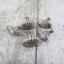 Hickory Hardware Silver pulls/cabinet knob P14255-SN Set Of 5
