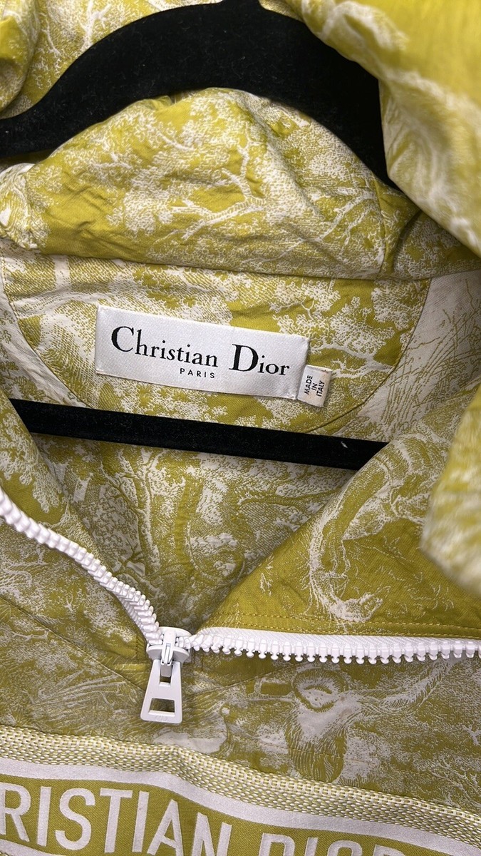 【DIOR直営店】24 DIORIVIERA セール!ANORAK Christian Dior Dioriviera Lime Anorak Jacket S | eBay