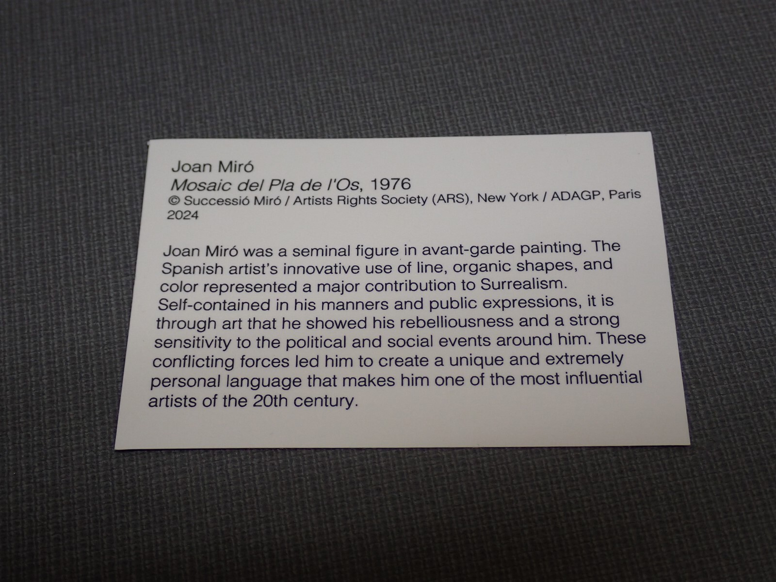 NEW Projects Watches PJT-7811 Miro Masaic 40mm Black Leather Strap Watch