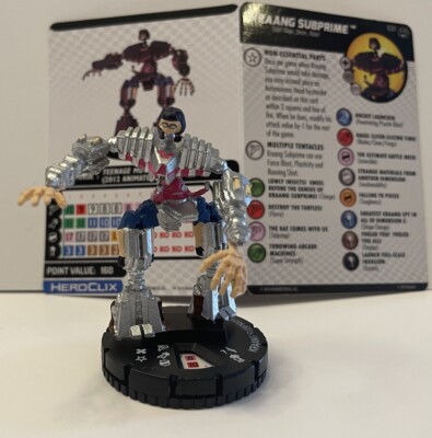 最終値下ゲッチャリロボ　MoViPets ショウタロウ少年　ANTIHEROES Kraang Subprime #031 TMNT Heroes in a Half-Shell Gravity Heroclix